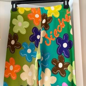 SIEDRES Size XS Vintage inspired Floral Retro Pants - BOHO